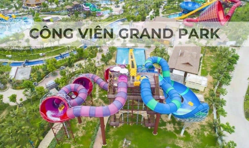Công viên Grand Park rực rỡ ánh đèn
