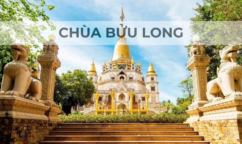 Vẻ đẹp lộng lẫy của chùa Bửu Long